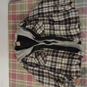 RedHead Hooded Lined Zipper Flannel Jacket